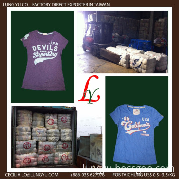 Taiwan factory supply best unsorted second hand branded clothes and shoes